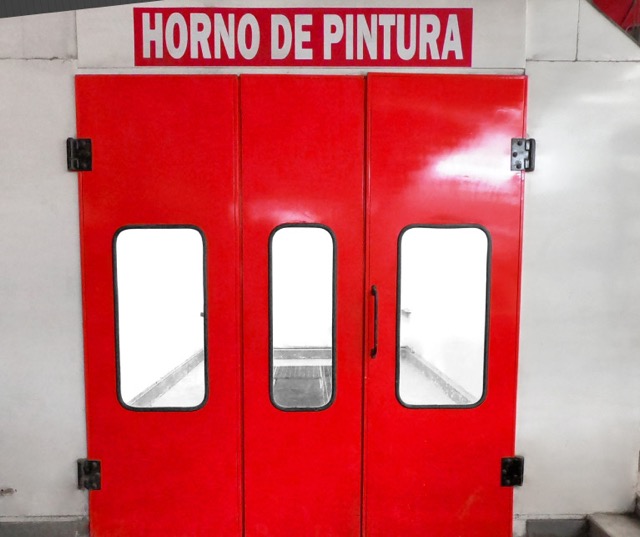 Cabina hermeticamente cerrada.